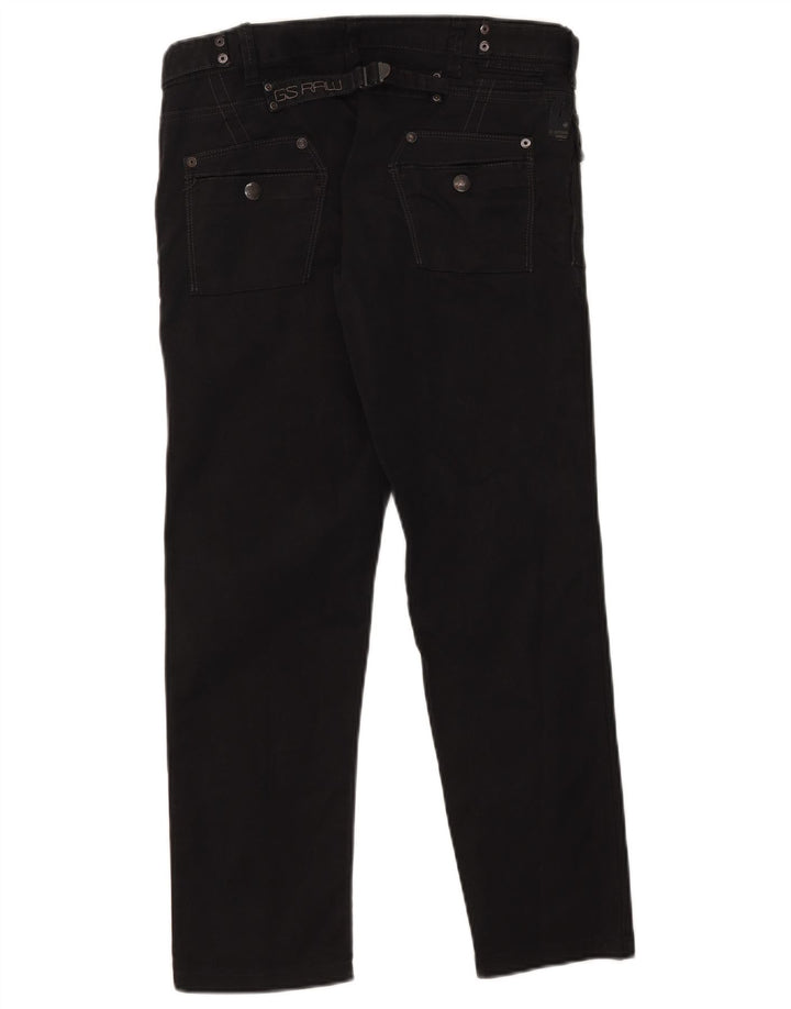 Vaqueros rectos para hombre G-Star W29 L26 Algodón negro