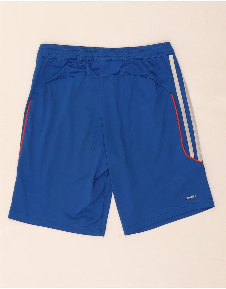 Adidas Chicos Climalite Sport Shorts 9-10 Años Azul Poliéster