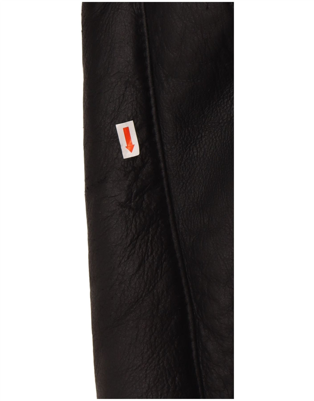 VINTAGE Mujer Abrigo de piel de gran tamaño Reino Unido 16 Grande Negro