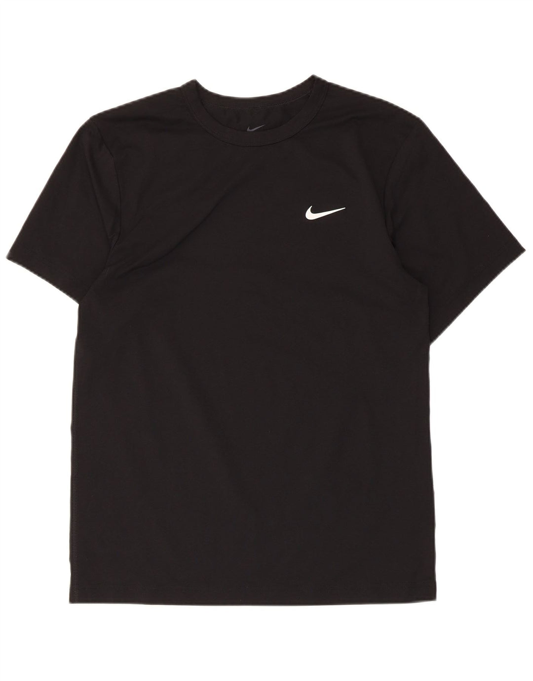 Nike - Camiseta Dri Fit para hombre, talla pequeña, poliéster negro