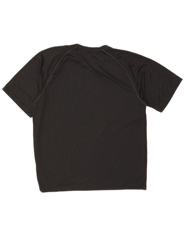 Adidas Mens UNC Pembroke Graphic Camiseta Top Grande Poliéster Negro