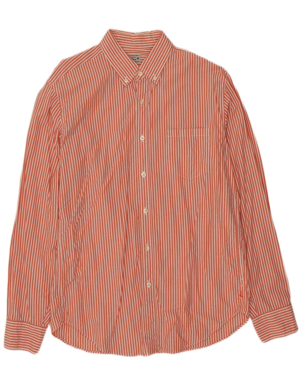 Camisa para hombre J. Crew de algodón a rayas rosa medio