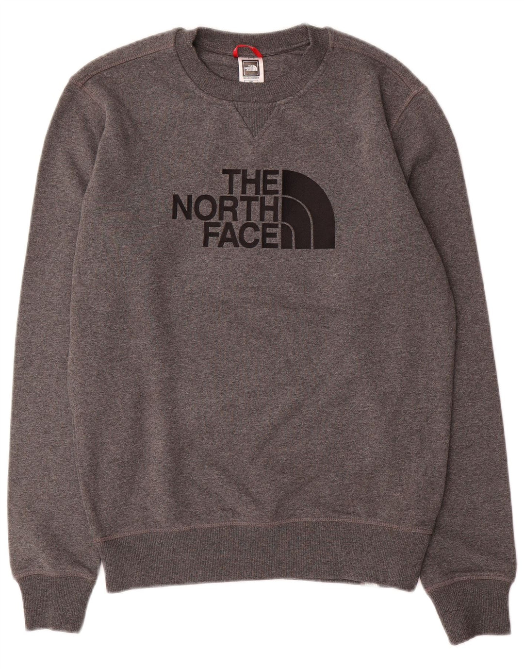 The North Face Sudadera Gráfica Para Hombre Jersey Pequeño De Algodón Gris