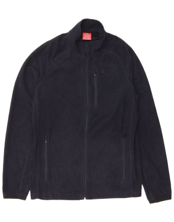 Champion Chaqueta polar para mujer UK 44 Mediana Azul marino Poliéster