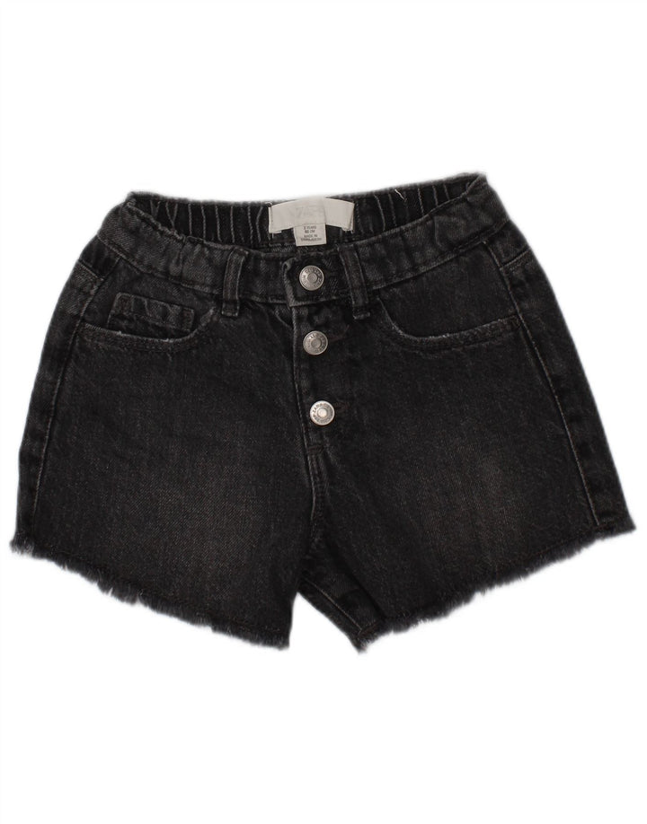 Zara Shorts Vaqueros Bebé Niña 18-24 Meses W18 Gris