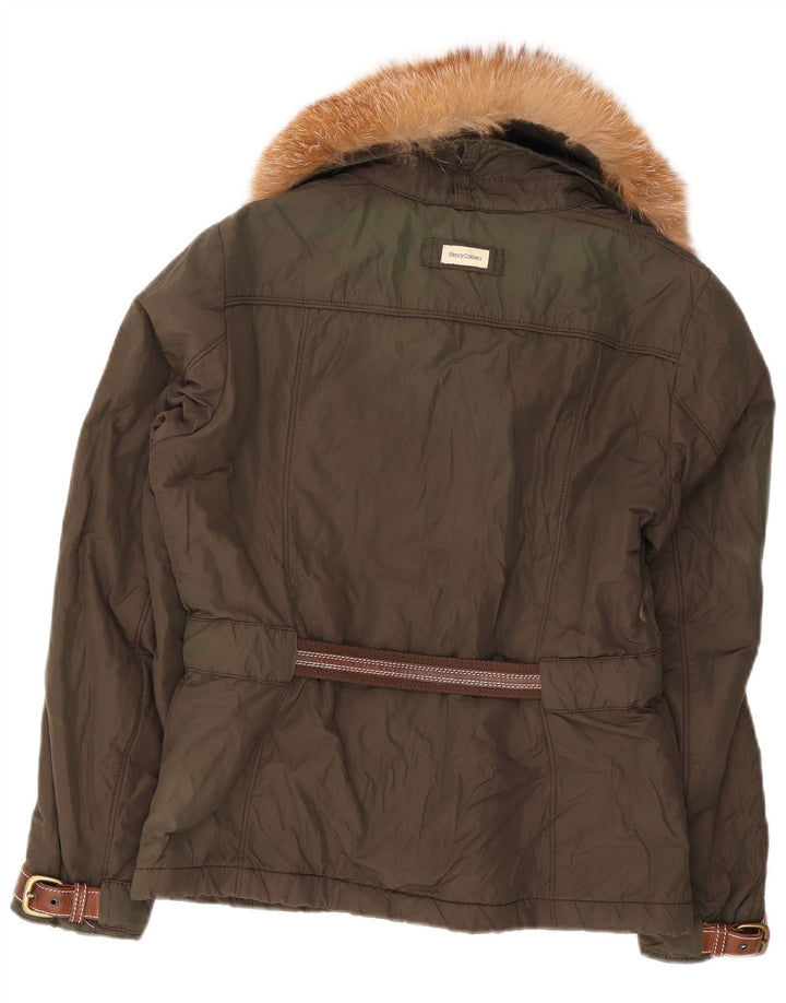 Parka para mujer Henry Cottons IT 44 Nylon verde medio
