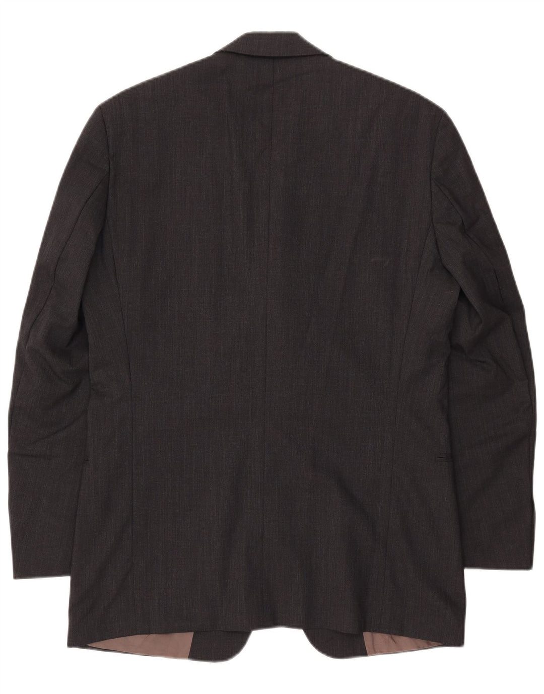 HUGO BOSS Chaqueta tipo blazer de 3 botones para hombre UK 40 Large Grey Wool