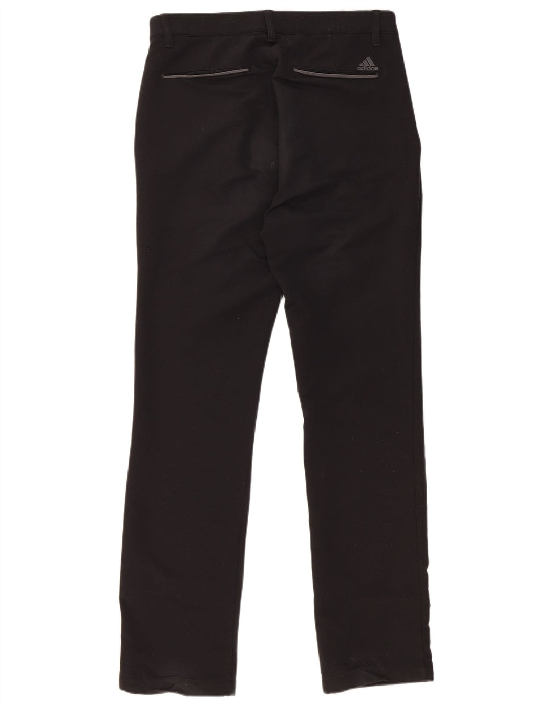Pantalón chino recto ADIDAS para hombre W30 L32 Poliéster negro