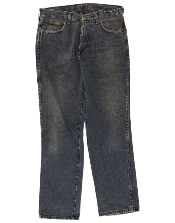 Wrangler Vaqueros Rectos Texas Para Hombre W32 L31 Algodón Azul