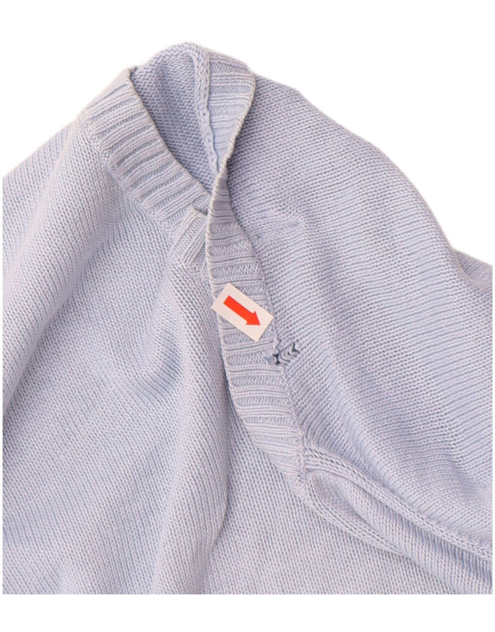 POLO RALPH LAUREN Jersey con cuello en V para niño 13-14 años XL Azul Algodón