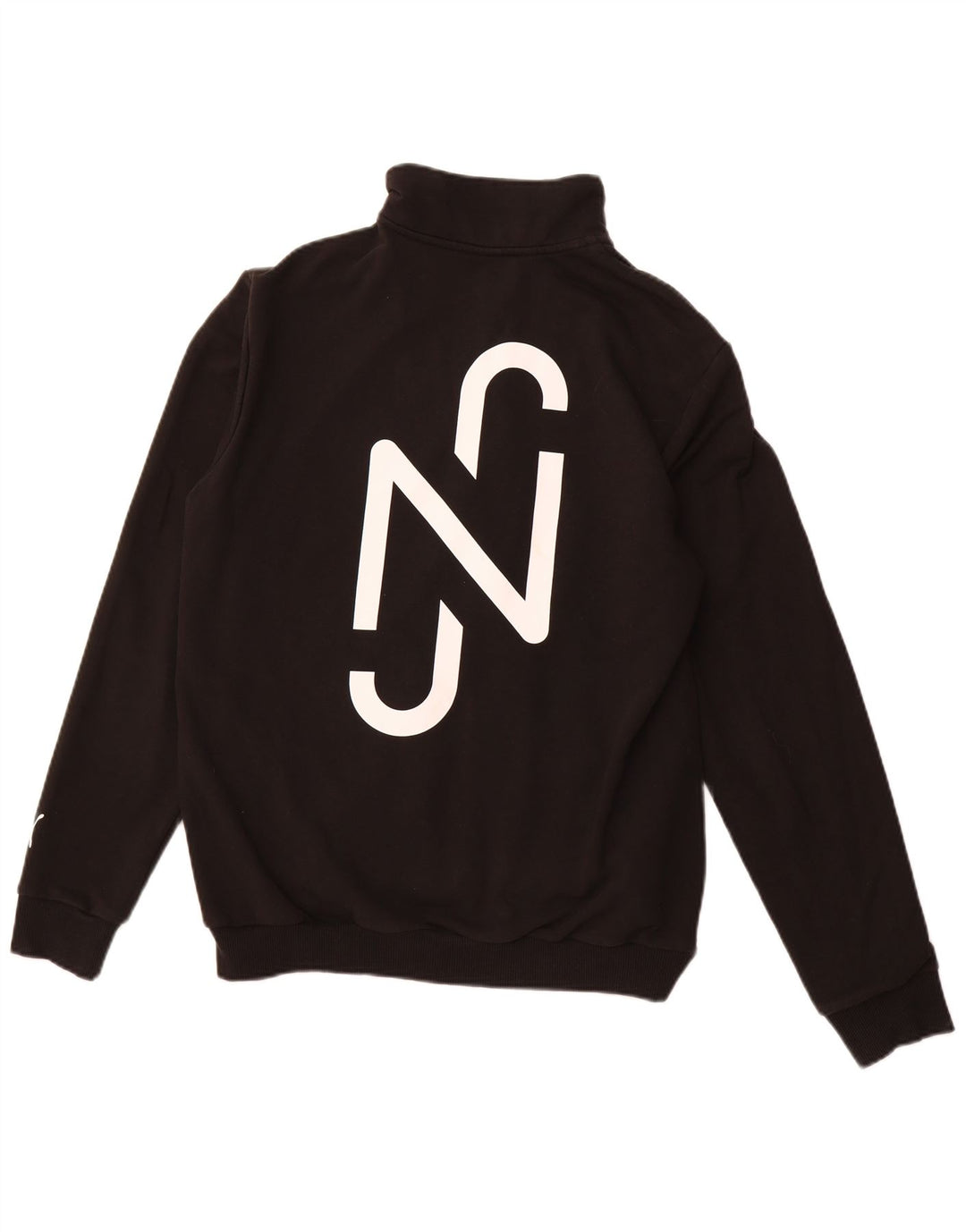 PUMA - Chaqueta de chándal con gráfico para hombre, talla grande, color negro