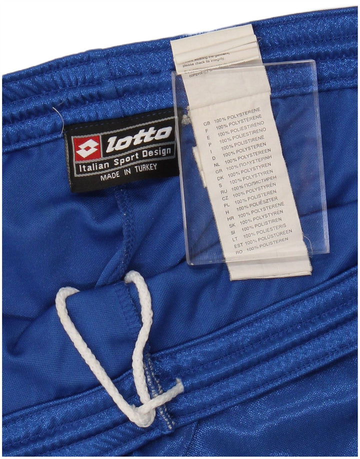 Pantalones Cortos Deportivos Lotto Hombre Poliéster Azul Medio