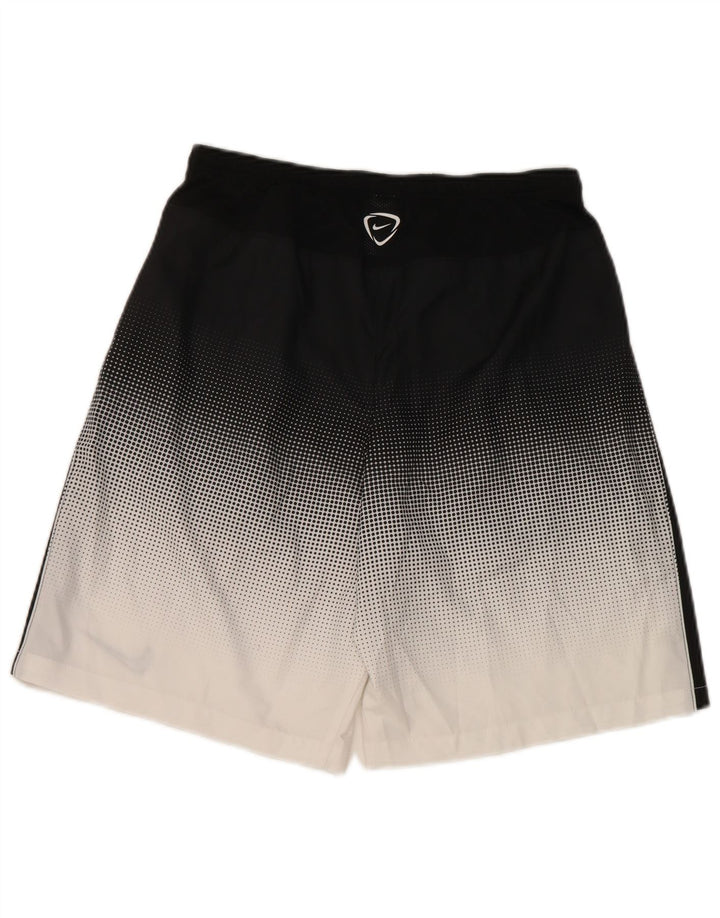 Pantalones cortos deportivos Nike Dri Fit para hombre Poliéster color block negro mediano