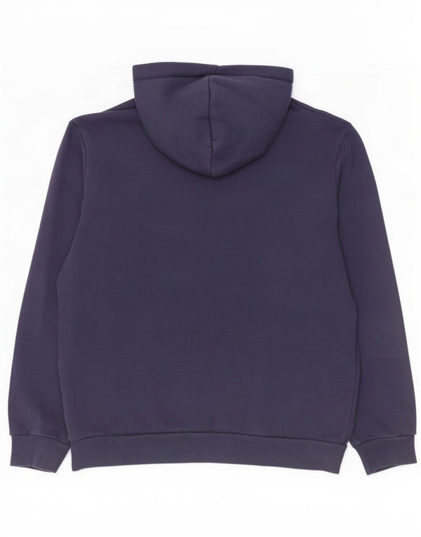 Puma Hombre Sudadera Con Capucha Jumper Medium Azul Marino Algodón
