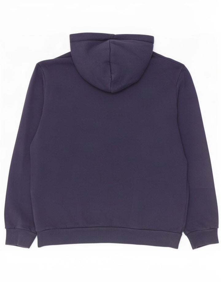 Puma Hombre Sudadera Con Capucha Jumper Medium Azul Marino Algodón