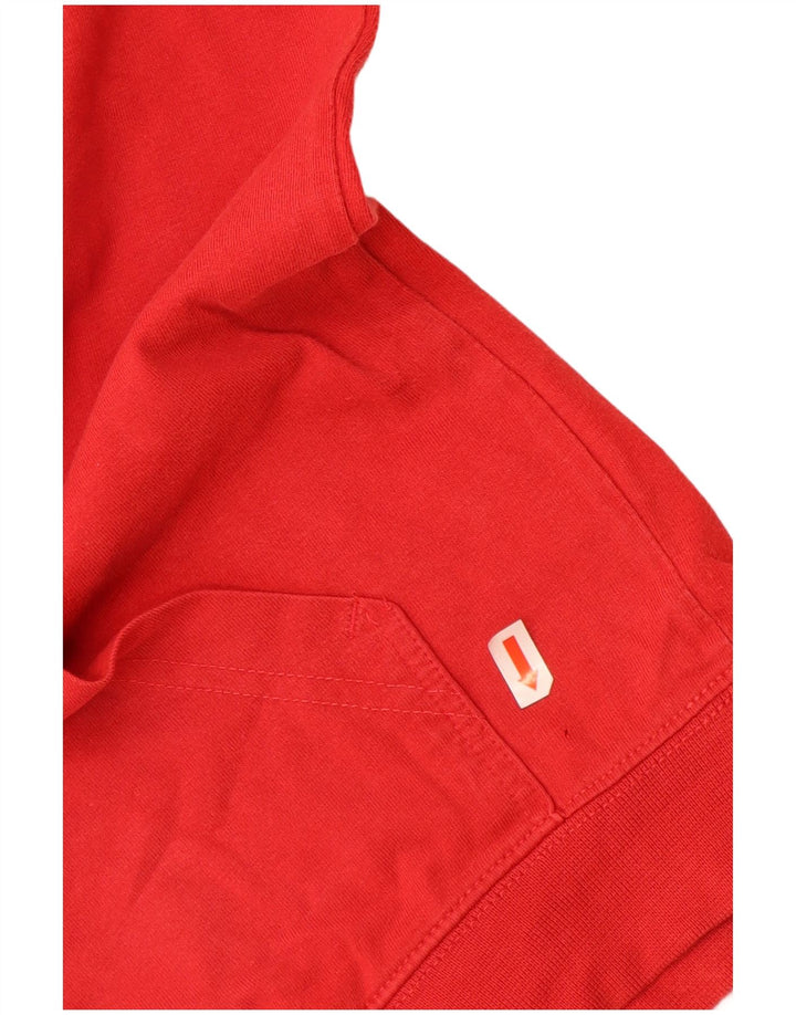 NIKE Sudadera con capucha Air Graphic para hombre UK 45/47 XL Algodón rojo