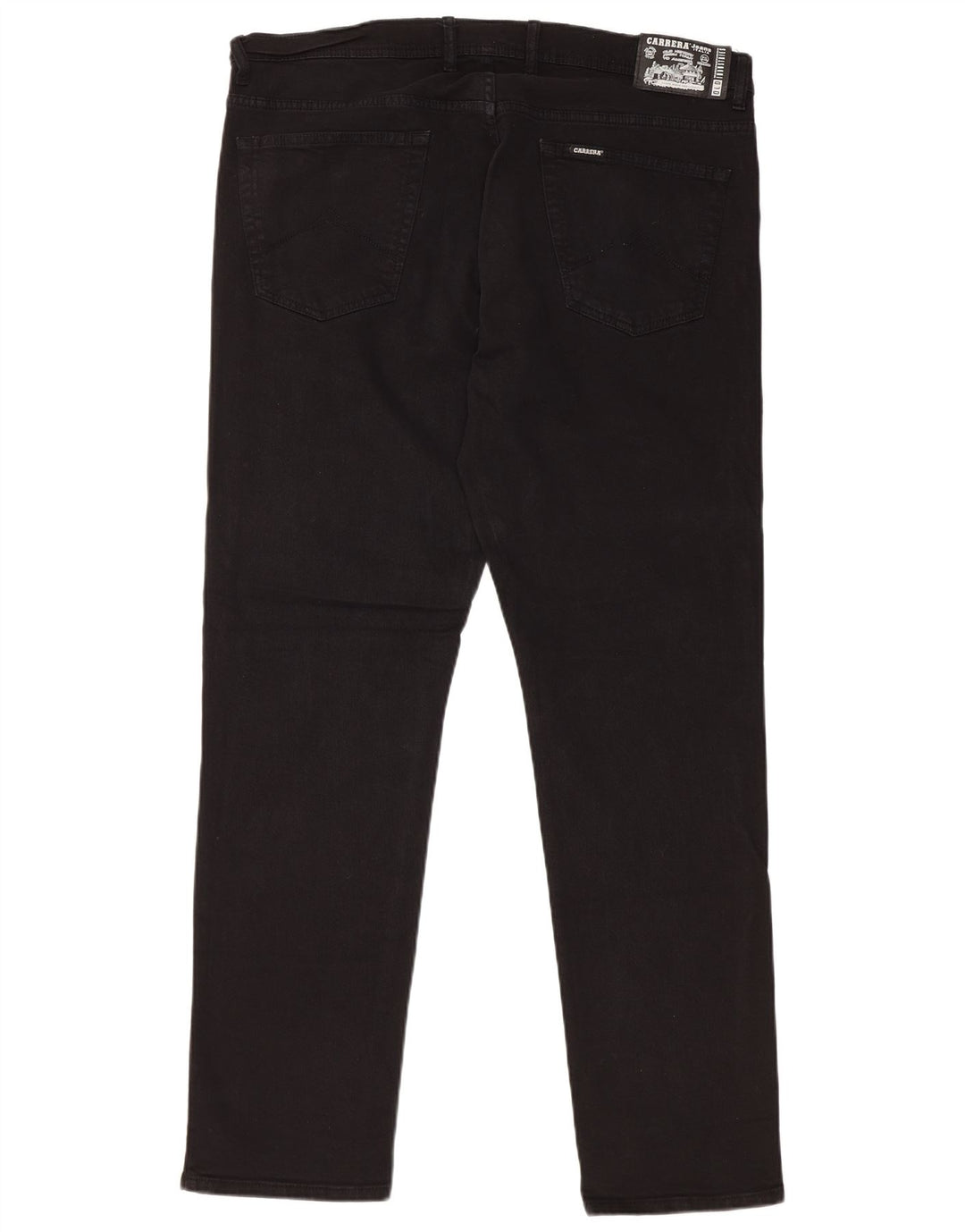 Carrera Mens 717 Slim Jeans W38 L32 Algodón Negro