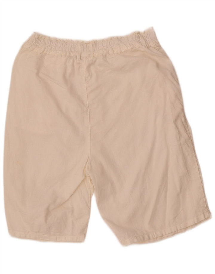 Benetton Pantalón Chino Chino W28 Pequeño Blanco