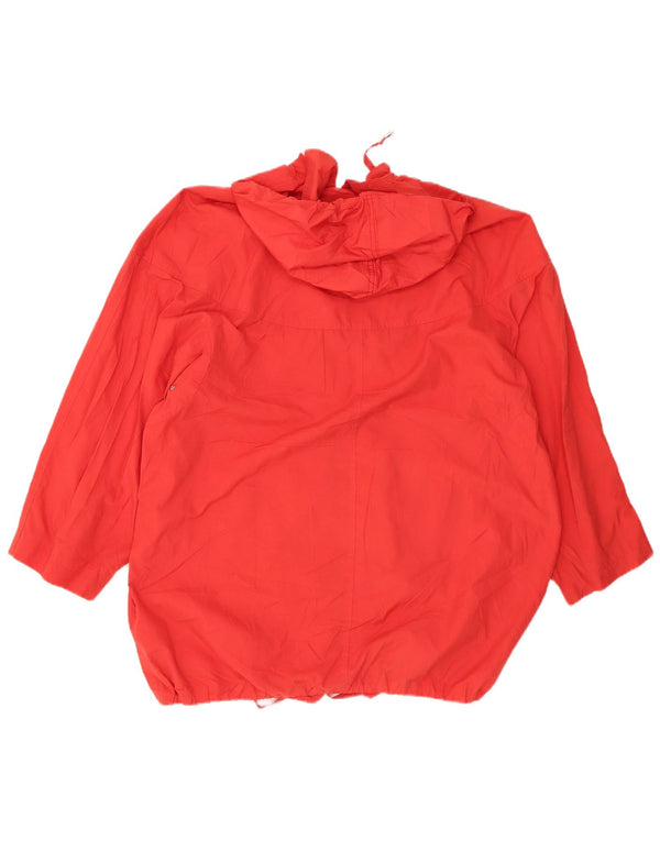 PENNY BLACK Chaqueta bomber extragrande con capucha para mujer UK 20 2XL Rojo