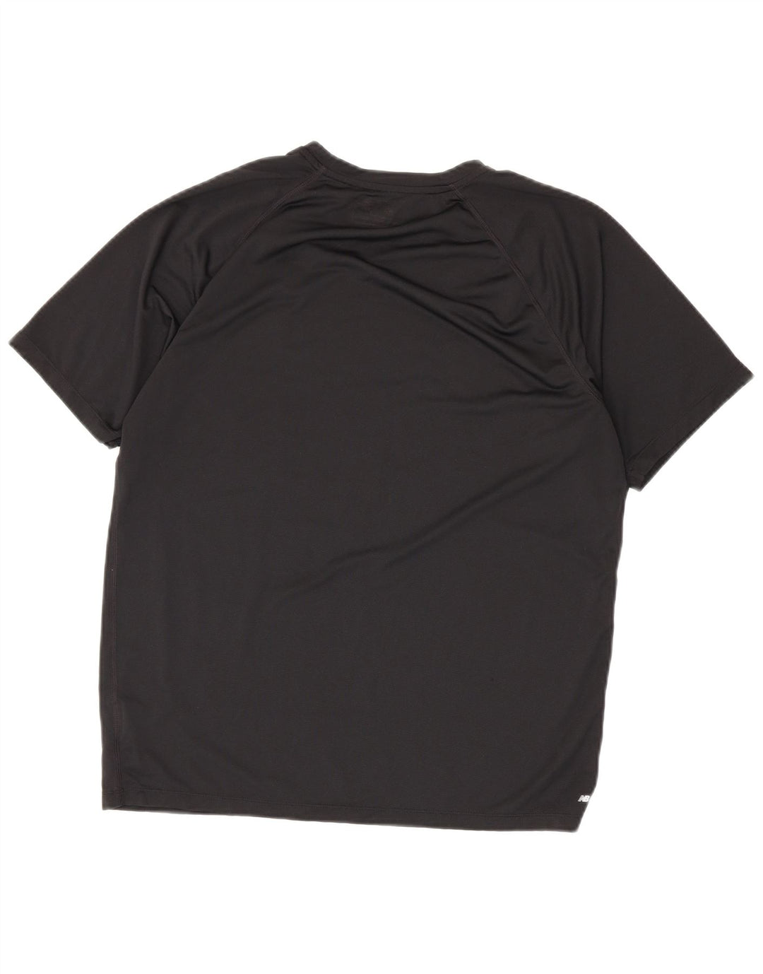 New Balance - Camiseta gráfica para hombre, talla grande, poliéster negro