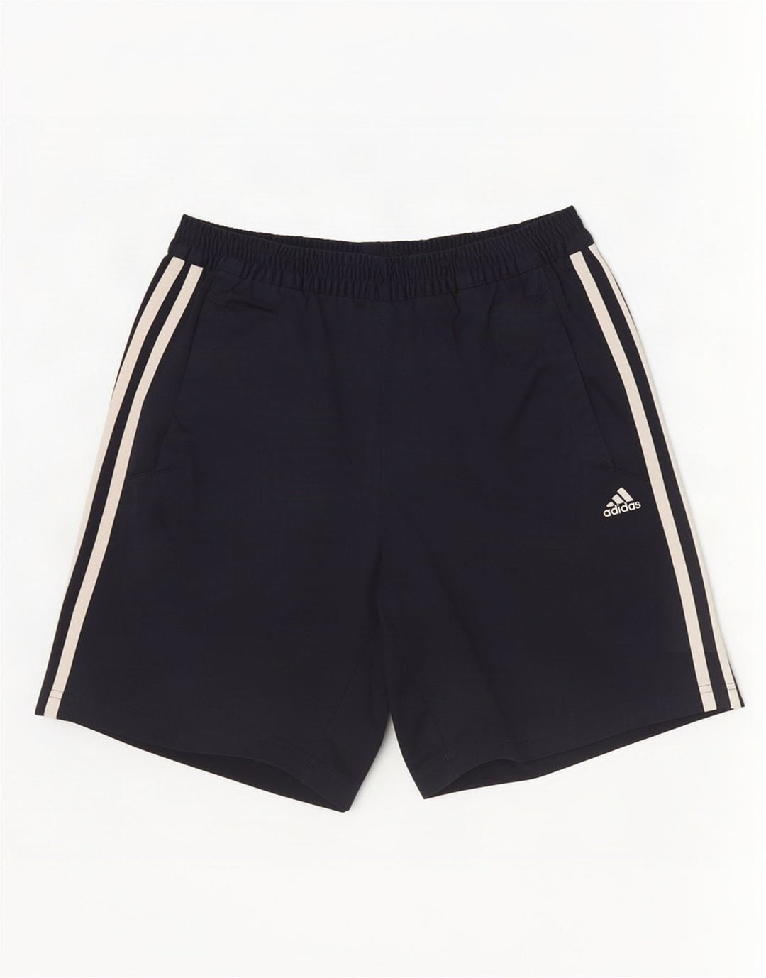 Adidas Pantalones cortos deportivos para hombre Small Azul marino Poliéster