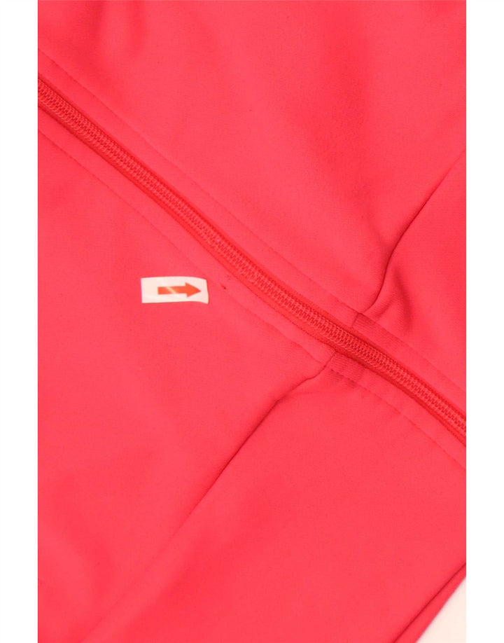Adidas - Chaqueta de chándal para mujer, talla 40, poliéster rosa grande
