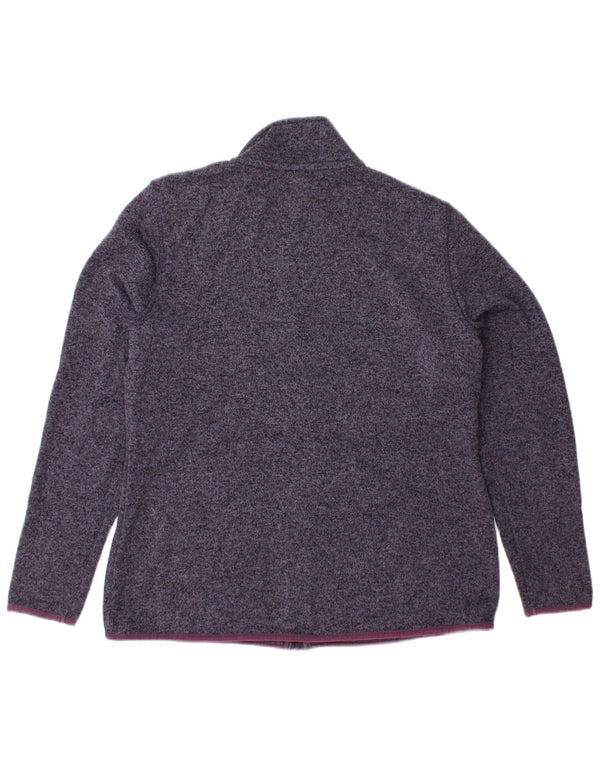 EDDIE BAUER Chaqueta superior de chándal para mujer UK 40 XL Poliéster azul marino