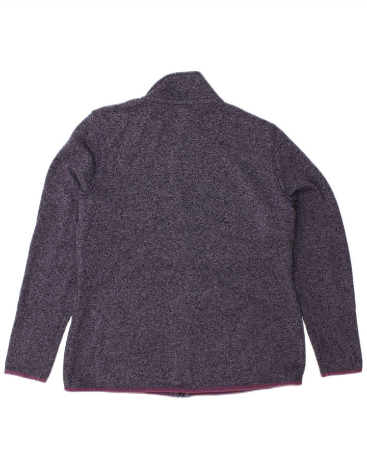 EDDIE BAUER Chaqueta superior de chándal para mujer UK 40 XL Poliéster azul marino