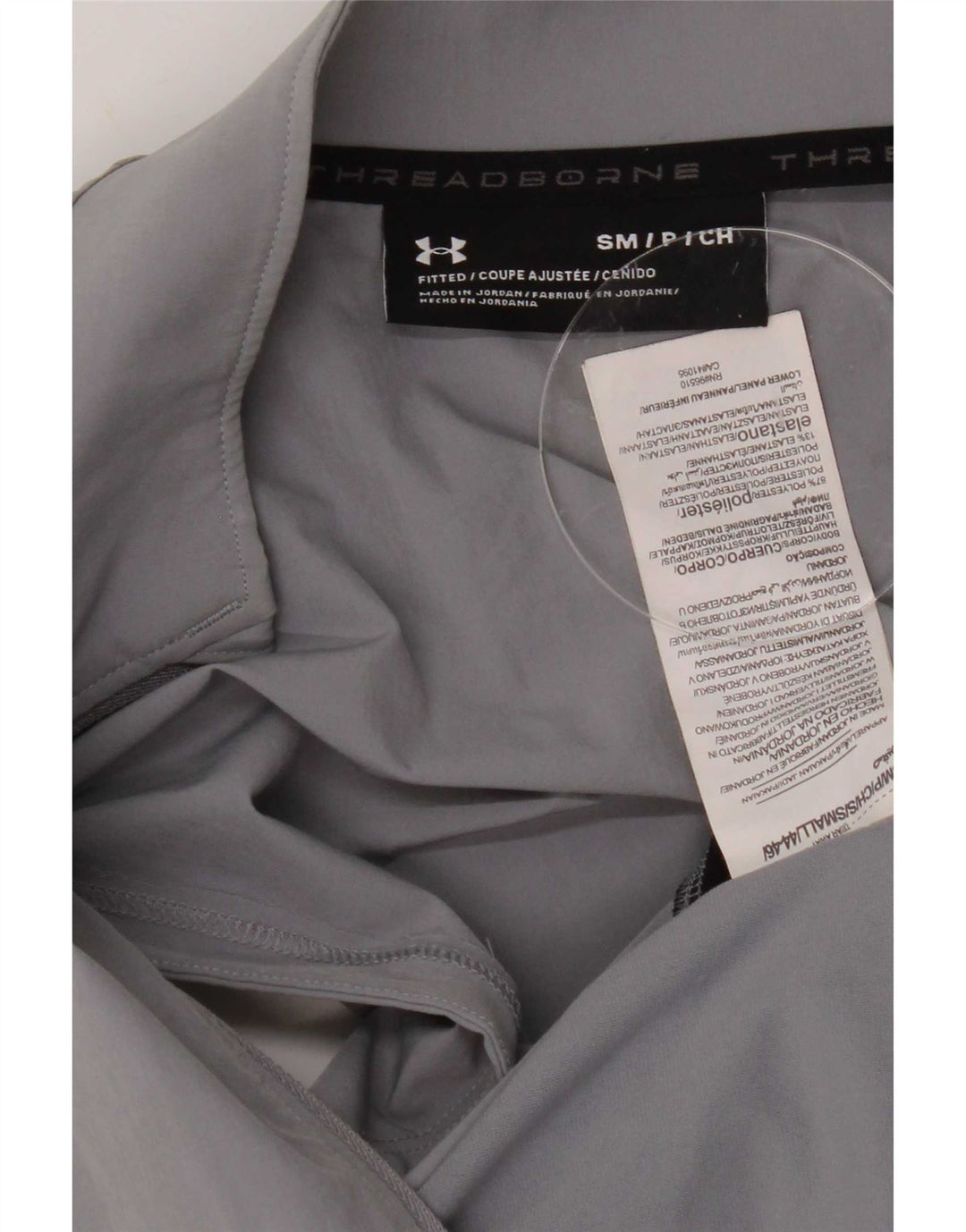 Under Armour Chaqueta de chándal sin mangas para hombre, color gris pequeño, color block