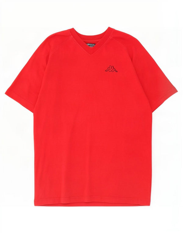 Camiseta Kappa Hombre Top Medium Rojo Algodón