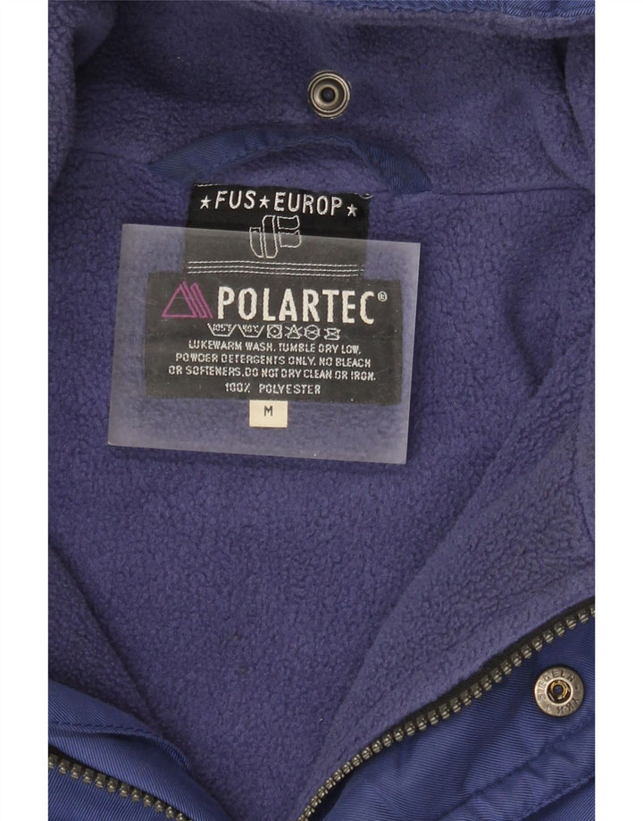 Polartec Chaqueta cortavientos extragrande para hombre UK 38 Poliéster azul medio