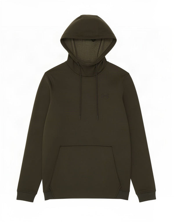 Under Armour Hombre Cold Gear Sudadera Con Capucha Jersey Pequeño Verde Poliéster