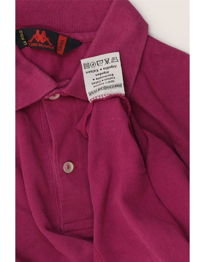 Kappa Polo Hombre Small Morado Algodón