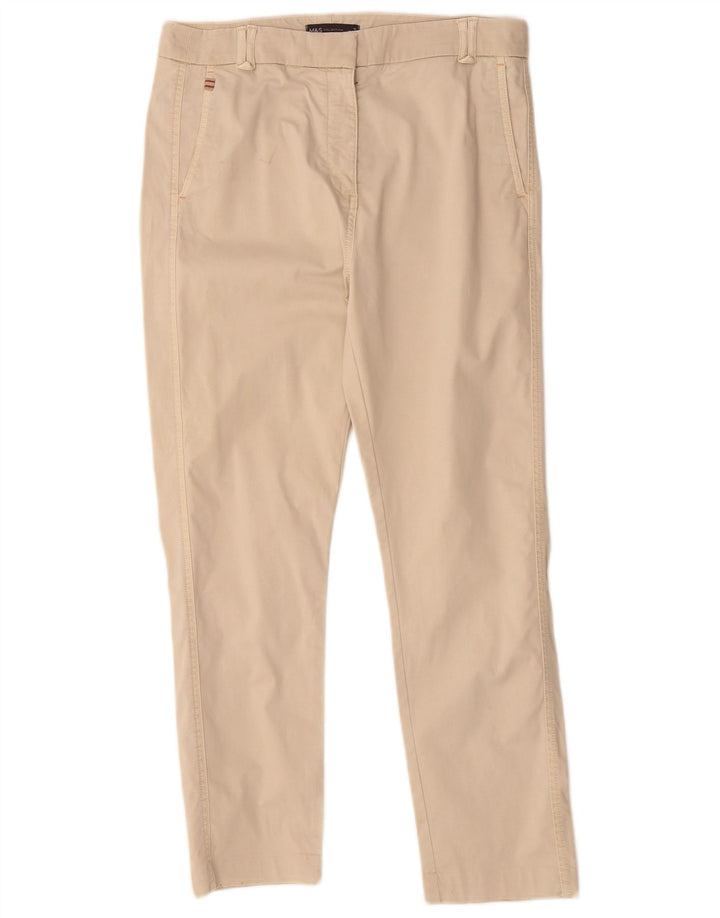 Marks & Spencer Pantalones chinos para mujer UK 14 Medium W30 L27 Algodón beige