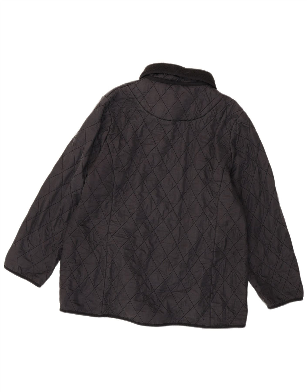 BARBOUR Chaqueta Acolchada Mujer UK 20 2XL Poliamida Negra
