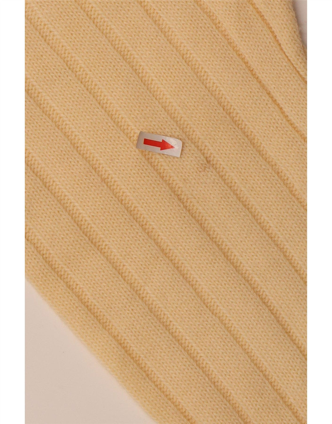 VINTAGE Jersey de cuello redondo para mujer IT 52 2XL Lana beige