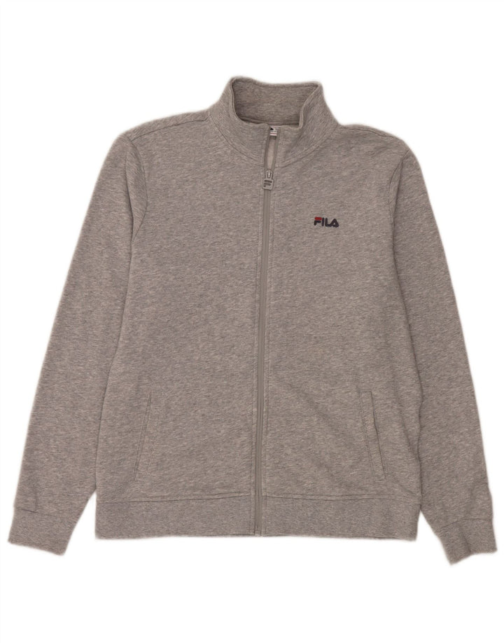 Fila Chaqueta de chándal para mujer UK 40 Algodón gris medio