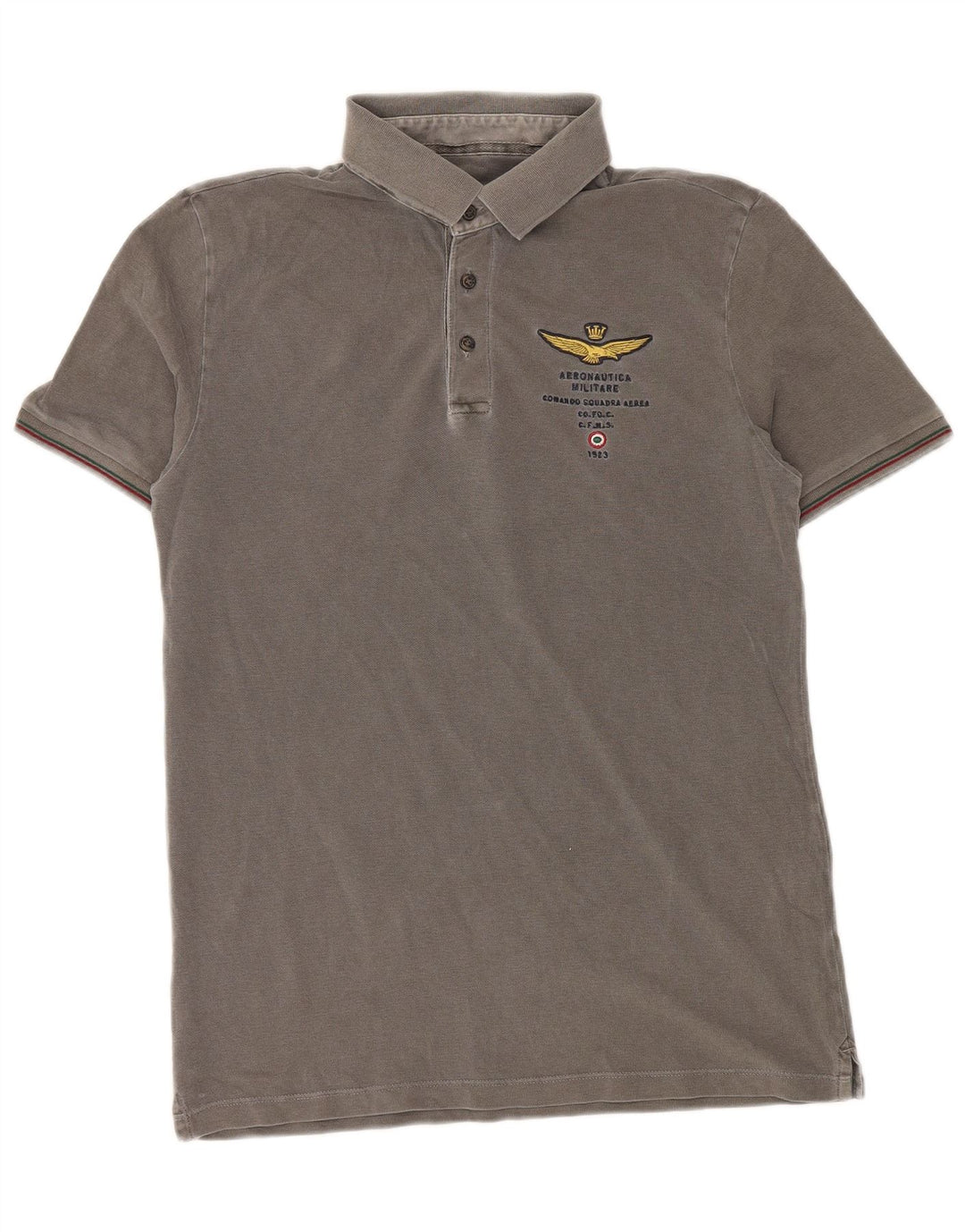 Aeronautica Militare Polo Hombre Gris Medio