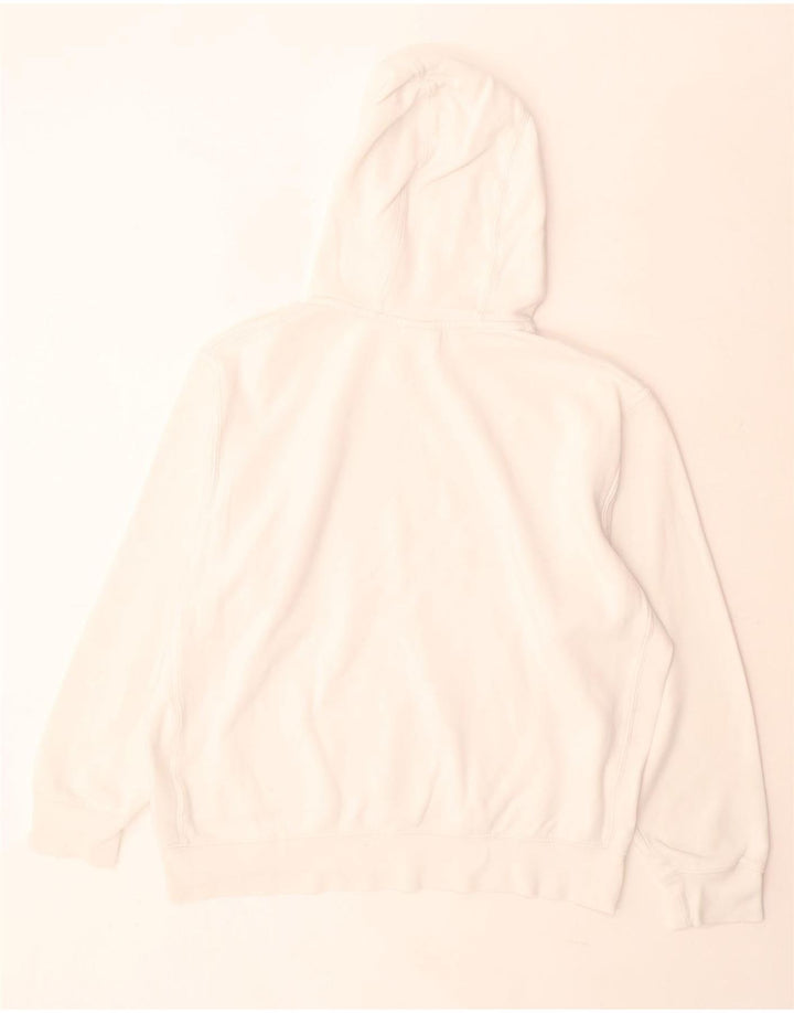 Nike - Sudadera con capucha para hombre, talla grande, algodón blanco