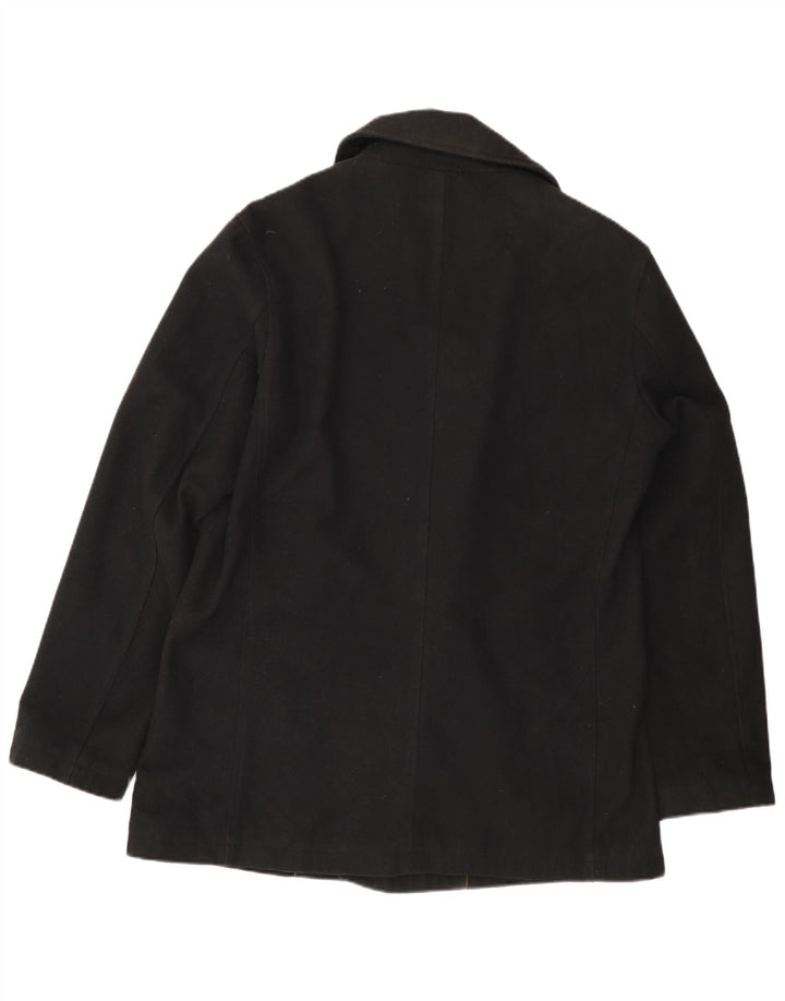 Marks & Spencer Chaquetón para hombre UK 40 Grande Poliéster negro