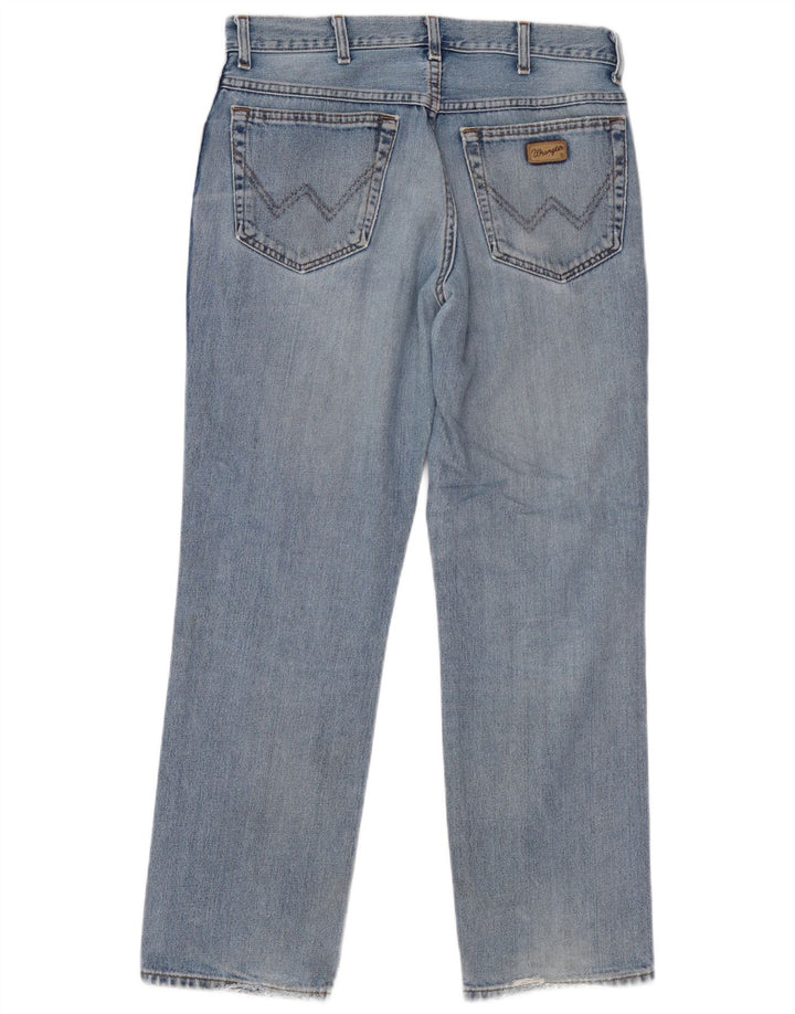 Vaqueros Wrangler Hombre Rectos W33 L30 Algodón Azul