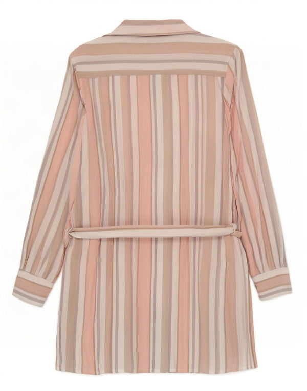 Guess Vestido camisero para mujer UK 40 Mediano Rayón a rayas multicolor