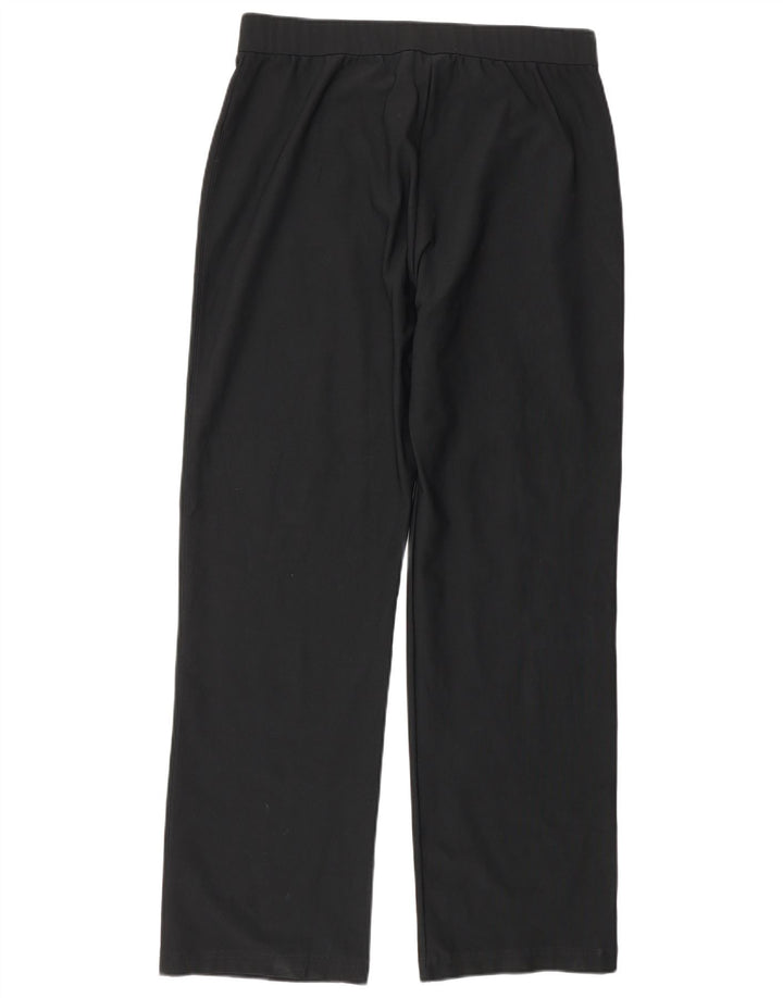 Nike Pantalones de chándal para mujer US 12/14 Grande Negro Poliéster