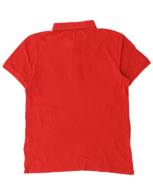Lyle & Scott Polo Hombre Algodón Rojo Medio