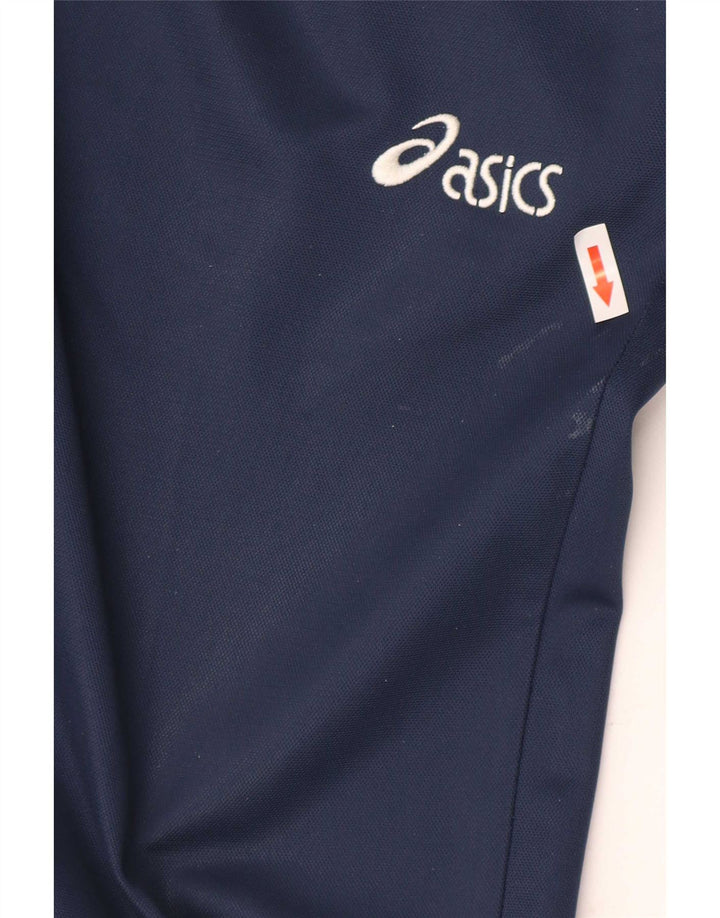 Pantalón Chándal Asics Mujer Grande Azul Marino Poliéster Deportivo