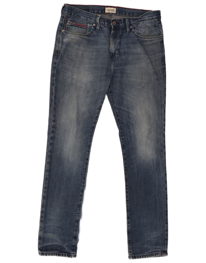 Tommy Hilfiger Vaqueros ajustados para hombre W33 L34 Azul marino