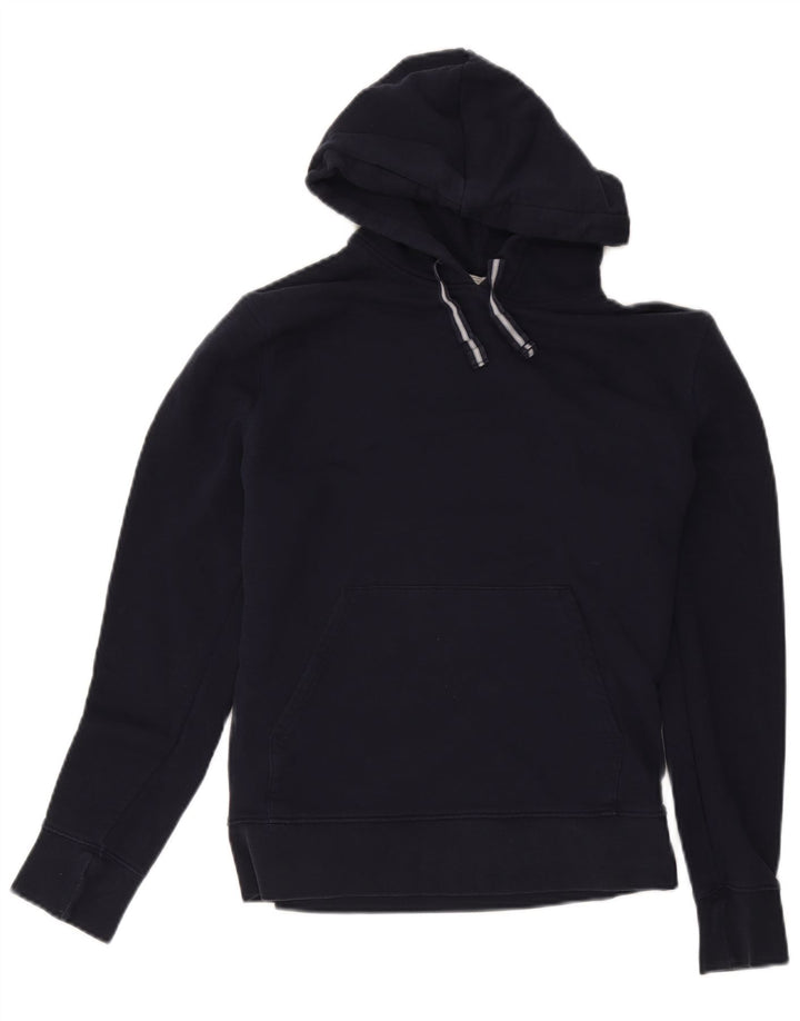 Marks & Spencer - Sudadera con capucha para hombre, talla pequeña, algodón azul marino