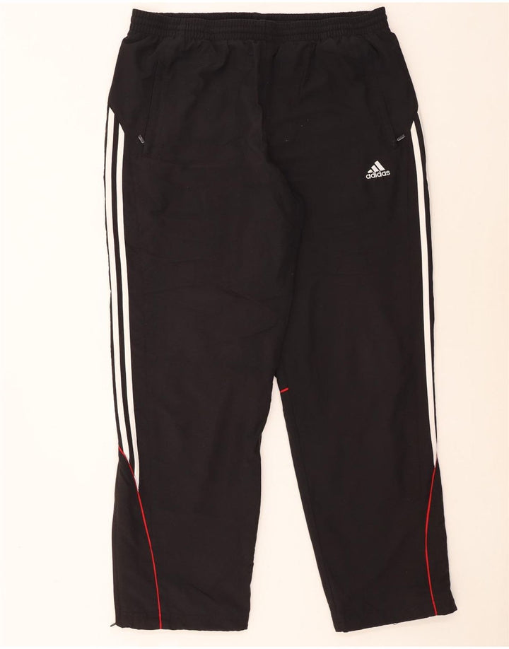 Adidas Pantalones de chándal para hombre ES 46/48 XL Negro Poliéster