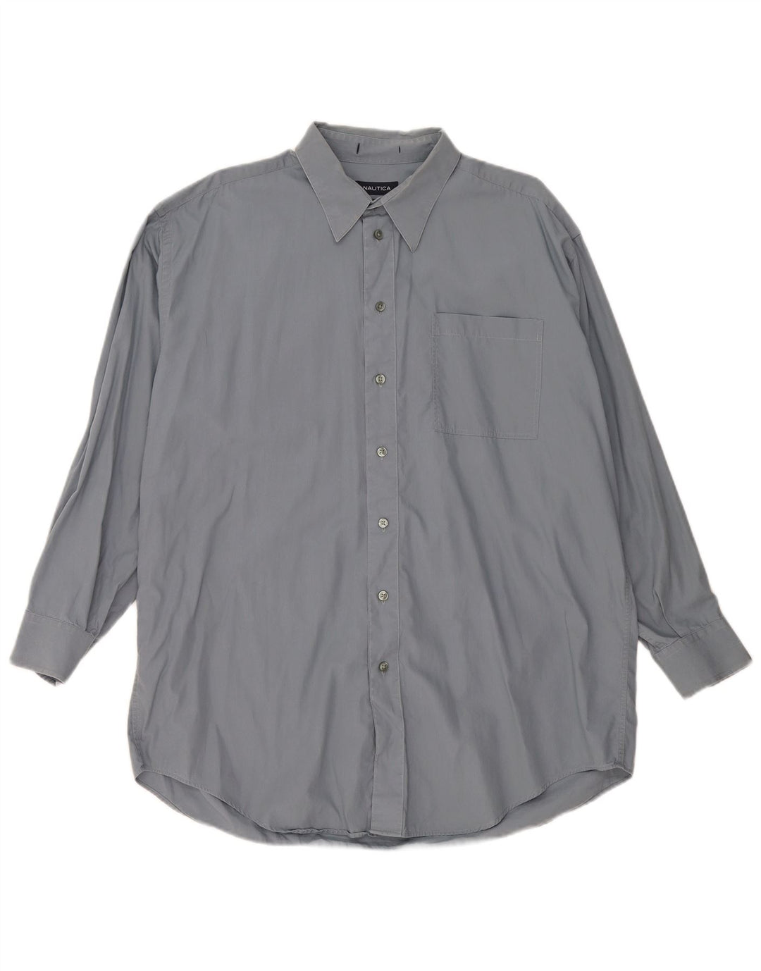 Camisa Nautica Hombre XL Gris