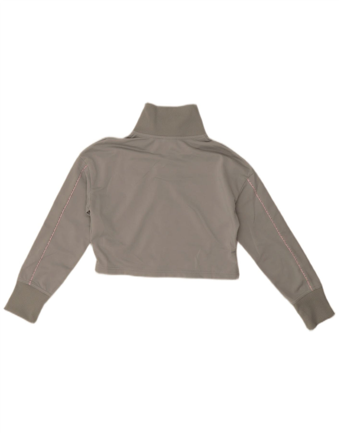 Nike Chaqueta corta de chándal para niñas 12-13 años Grande Gris Poliéster